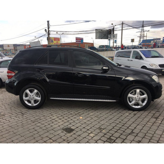 Бокові пороги OEM (2 шт., Алюміній) для Mercedes ML W164