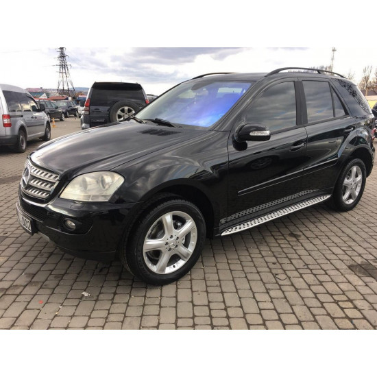 Бокові пороги OEM (2 шт., Алюміній) для Mercedes ML W164