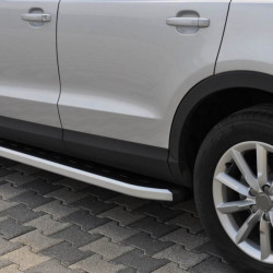 Бокові пороги Fullmond (2 шт., алюміній) Коротка база для Opel Combo 2019-2024 рр