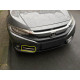 Накладки на противотуманки Carmos (2 шт., нерж) для Honda Civic Sedan X 2016-2021 рр Накладки на противотуманки Carmos (2 шт., нерж) для Honda Civic Sedan X 2016-2021 рр