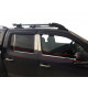 Окантовка вікон (4 смужки, нерж) Carmos - Турецька сталь для Volkswagen Amarok 2010-2022 рр Окантовка вікон (4 смужки, нерж) Carmos - Турецька сталь для Volkswagen Amarok 2010-2022 рр
