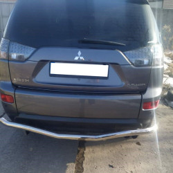 Задній захист D125201 (нерж) для Mitsubishi Outlander 2006-2012рр