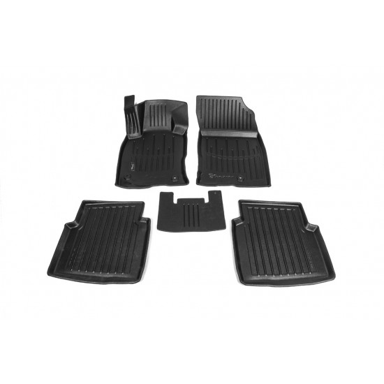 Килимки Stingray 3D (5 шт, поліуретан) для Hyundai Accent 2006-2010 рр Килимки Stingray 3D (5 шт, поліуретан) для Hyundai Accent 2006-2010 рр