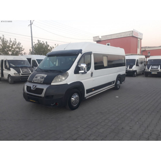 Козирьок на лобове скло (чорний глянець, 5мм) для Fiat Ducato 2006-2024 та рр