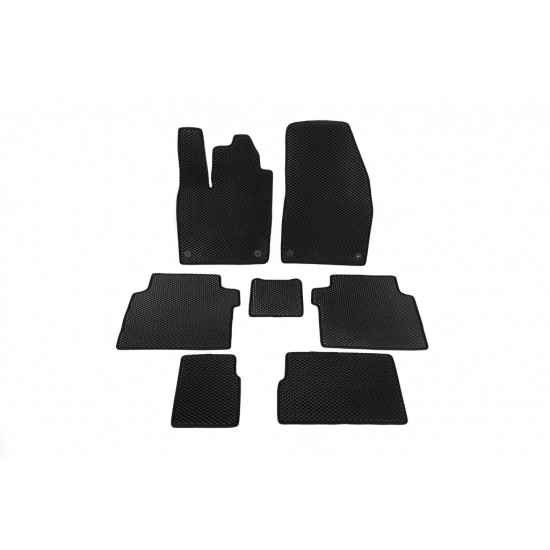Килимки EVA (3 ряди, чорні) для Volkswagen ID.6 Килимки EVA (3 ряди, чорні) для Volkswagen ID.6