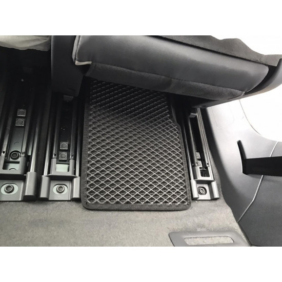 Килимки EVA (3 ряди, чорні) для Volkswagen ID.6 Килимки EVA (3 ряди, чорні) для Volkswagen ID.6