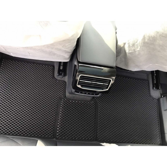 Килимки EVA (3 ряди, чорні) для Volkswagen ID.6 Килимки EVA (3 ряди, чорні) для Volkswagen ID.6