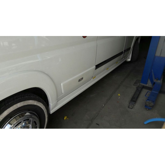 Бокові пороги під покраску (Meliset) для Peugeot Boxer 2006-2024 та рр