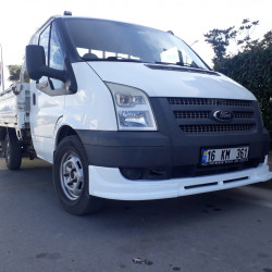 Нижня накладка на передній бампер (2006-2014, вузька) для Ford Transit рр