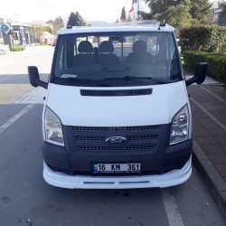 Нижня накладка на передній бампер (2006-2014, вузька) для Ford Transit рр