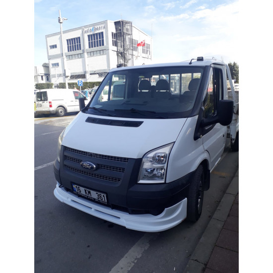 Нижня накладка на передній бампер (2006-2014, вузька) для Ford Transit рр