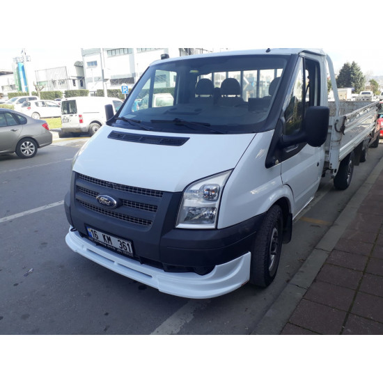 Нижня накладка на передній бампер (2006-2014, вузька) для Ford Transit рр