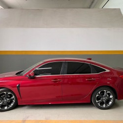 Нижні молдинги стекол (8 шт, нерж) Carmos - Турецька сталь для Honda Civic Sedan 2021-2024 рр