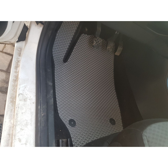 Килимки EVA (сірі) для Skoda Fabia 2007-2014рр Килимки EVA (сірі) для Skoda Fabia 2007-2014рр