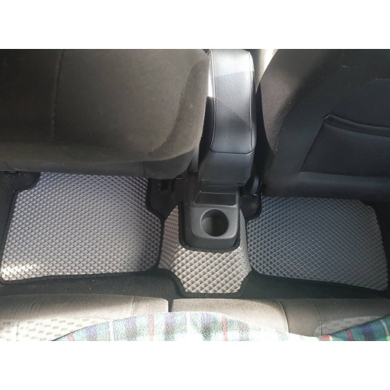 Килимки EVA (сірі) для Skoda Fabia 2007-2014рр Килимки EVA (сірі) для Skoda Fabia 2007-2014рр