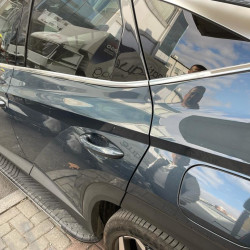 Нижня окантовка вікон (6 шт, нерж) OmsaLine - Італійська нержавійка для Hyundai Tucson NX4 2021-2024 рр