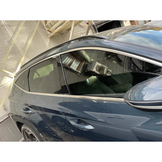 Нижня окантовка вікон (6 шт, нерж) OmsaLine - Італійська нержавійка для Hyundai Tucson NX4 2021-2024 рр Нижня окантовка вікон (6 шт, нерж) OmsaLine - Італійська нержавійка для Hyundai Tucson NX4 2021-2024 рр