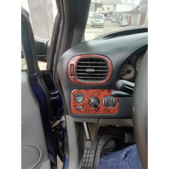 Накладки на панель (Meric) Дерево для Chrysler Voyager 2001-2007 рр Накладки на панель (Meric) Дерево для Chrysler Voyager 2001-2007 рр