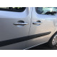 Накладки на ручки (нерж) 3 шт, Carmos - Турецька сталь для Renault Kangoo 2008-2020 рр Накладки на ручки (нерж) 3 шт, Carmos - Турецька сталь для Renault Kangoo 2008-2020 рр