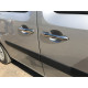 Накладки на ручки (нерж) 3 шт, Carmos - Турецька сталь для Renault Kangoo 2008-2020 рр Накладки на ручки (нерж) 3 шт, Carmos - Турецька сталь для Renault Kangoo 2008-2020 рр