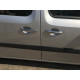 Накладки на ручки (нерж) 3 шт, Carmos - Турецька сталь для Renault Kangoo 2008-2020 рр Накладки на ручки (нерж) 3 шт, Carmos - Турецька сталь для Renault Kangoo 2008-2020 рр