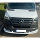 Нижня накладка на передній бампер (під фарбування) для Mercedes Sprinter W907/W910 2018-2024 рр