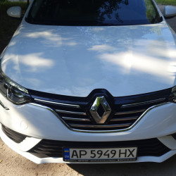 Накладки на решітку радіатора TIT-designs (4 шт, нерж) для Renault Megane IV 2016-2022 рр
