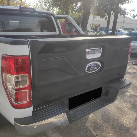 Накладка на задню кришку CappaFe (2015-2024, ABS) для Ford Ranger рр Накладка на задню кришку CappaFe (2015-2024, ABS) для Ford Ranger рр