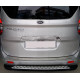 Планка над номером (нерж) Carmos - Турецька сталь для Ford Courier 2014-2023 рр