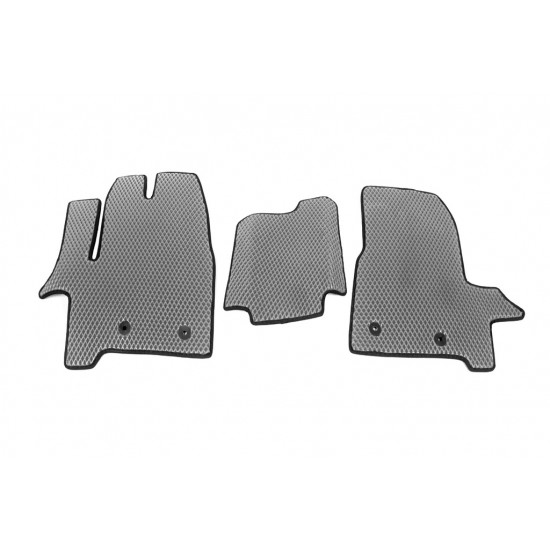 Килимки EVA (Передні, сірі) для Ford Custom 2013-2022 рр Килимки EVA (Передні, сірі) для Ford Custom 2013-2022 рр