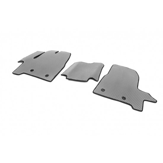 Килимки EVA (Передні, сірі) для Ford Custom 2013-2022 рр Килимки EVA (Передні, сірі) для Ford Custom 2013-2022 рр
