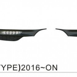 Противотуманки US-type (2017-2020, LED) для Honda Accord X рр