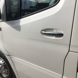 Накладки на ручки (нерж) 5 шт, OmsaLine - Італійська нержавійка для Mercedes Sprinter W907/W910 2018-2024 рр