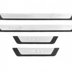 Накладки на пороги Omsa Flexill (4 шт, нерж) для Hyundai IX-35 2010-2015рр
