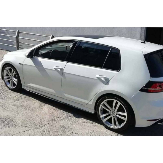 Пороги (ABS-пластик) для Volkswagen Golf 7