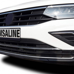 Накладки на протитуманки 2020-2024 (4 шт, нерж) для Volkswagen Tiguan