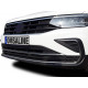 Накладки на протитуманки 2020-2024 (4 шт, нерж) для Volkswagen Tiguan Накладки на протитуманки 2020-2024 (4 шт, нерж) для Volkswagen Tiguan