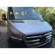 Накладки на повітрозабірник OmsaLine (2 шт., нерж) для Mercedes Sprinter W907/W910 2018-2024 рр Накладки на повітрозабірник OmsaLine (2 шт., нерж) для Mercedes Sprinter W907/W910 2018-2024 рр