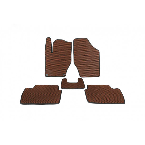 Килимки EVA SD (коричневі) для Citroen C-4 2010-2024 рр Килимки EVA SD (коричневі) для Citroen C-4 2010-2024 рр