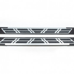 Бокові пороги Sunrise (2 шт., Алюміній) для Dodge Nitro 2007-2024 рр