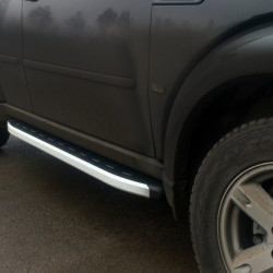 Бокові пороги Fullmond (2 шт., алюміній) для Dodge Nitro 2007-2024 рр