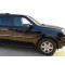 Бокові пороги Allmond Black (2 шт., алюміній) для Honda Pilot 2008-2015 рр