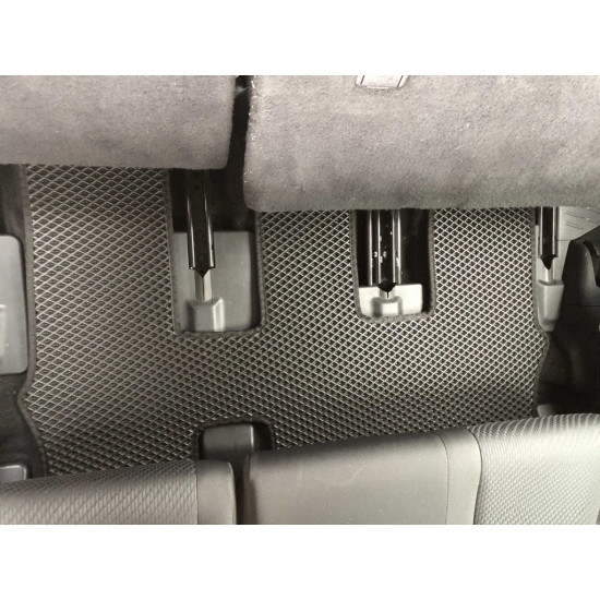 Килимки EVA (3 ряди, чорні) для Toyota Highlander 2013-2019 рр Килимки EVA (3 ряди, чорні) для Toyota Highlander 2013-2019 рр