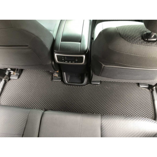 Килимки EVA (3 ряди, чорні) для Toyota Highlander 2013-2019 рр Килимки EVA (3 ряди, чорні) для Toyota Highlander 2013-2019 рр