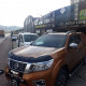 Дефлектор капота BAT-Style (EuroCap) для Nissan Navara/NP300 2016-2024