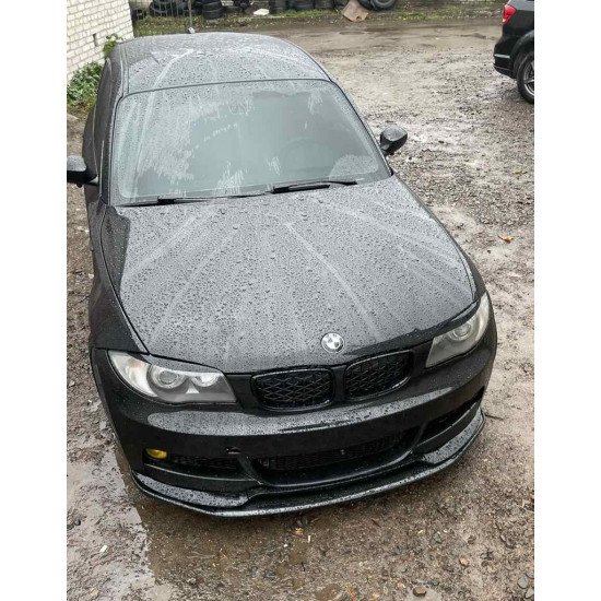 Накладка на передний бампер Lip для BMW 1 серія F20/21 2011-2019 рр Накладка на передний бампер Lip для BMW 1 серія F20/21 2011-2019 рр