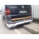 Задня нижня накладка Sport 3 (під фарбування) для Volkswagen T5 Caravelle 2004-2010 рр