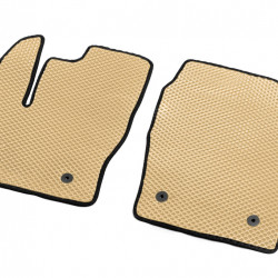 Килимки EVA (МКПП, бежеві) для Ford Connect 2014-2021 рр