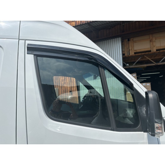 Вітровики (2 шт, Sunplex Sport) для Mercedes Sprinter W907/W910 2018-2024 рр