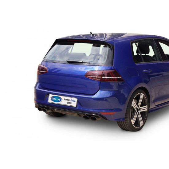 Спойлер Meliset HB (4-шт, ABS-пластик) для Volkswagen Golf 7